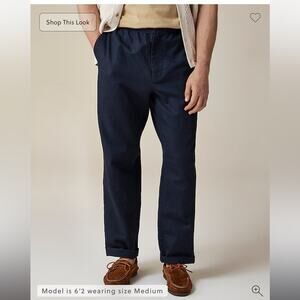 J.Crew Pier pant in cotton-linen blend canvas